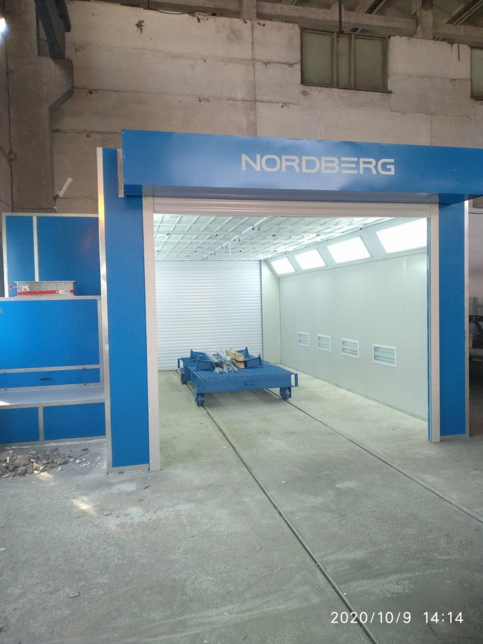Окрасочно-сушильная камера NORDBERG INDUSTRIAL — детальное фото оборудования для СТО на remkola.by