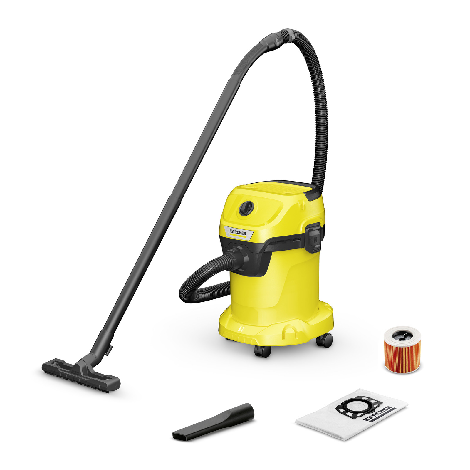 Пылесос сухой и влажной уборки Karcher WD 3 V-17/4/20713 — детальное фото оборудования для СТО на remkola.by