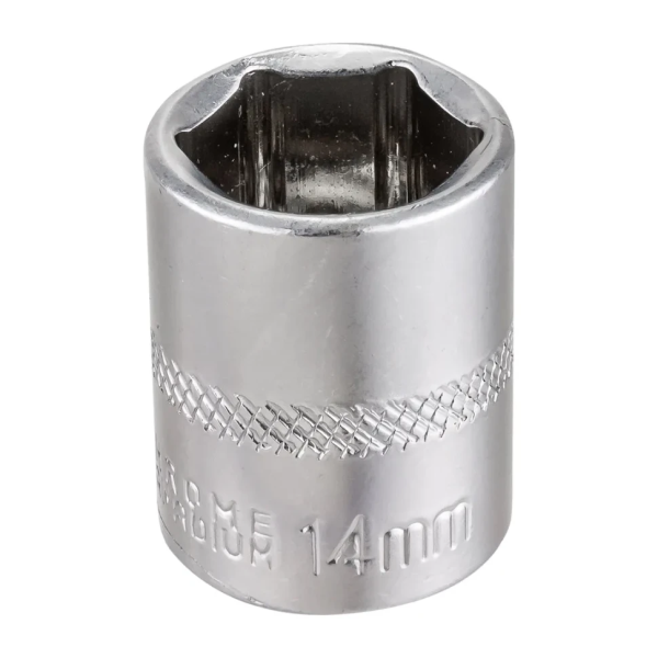 Головка неглубокая короткая торцевая 14мм (6гр.), 1/4'' RockFORCE LIGHT RF LIGHT-52514 — фото товара на remkola.by