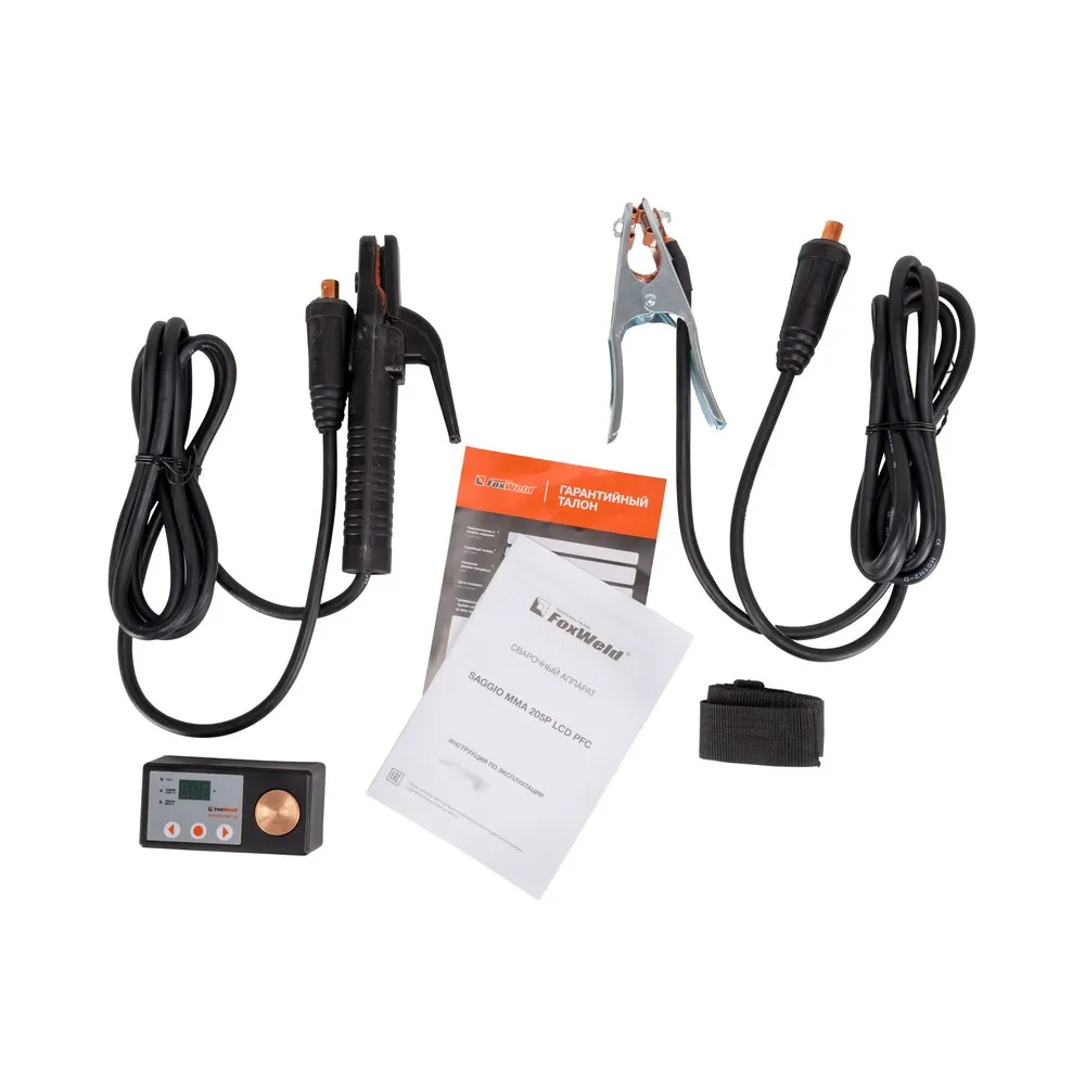 Сварочный аппарат FoxWeld SAGGIO MMA 205P LCD PFC  1016 — детальное фото оборудования для СТО на remkola.by