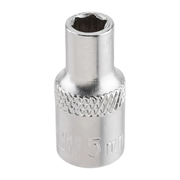 Головка неглубокая короткая торцевая 5мм (6гр.), 1/4'' RockFORCE LIGHT RF LIGHT-52505 — фото товара на remkola.by