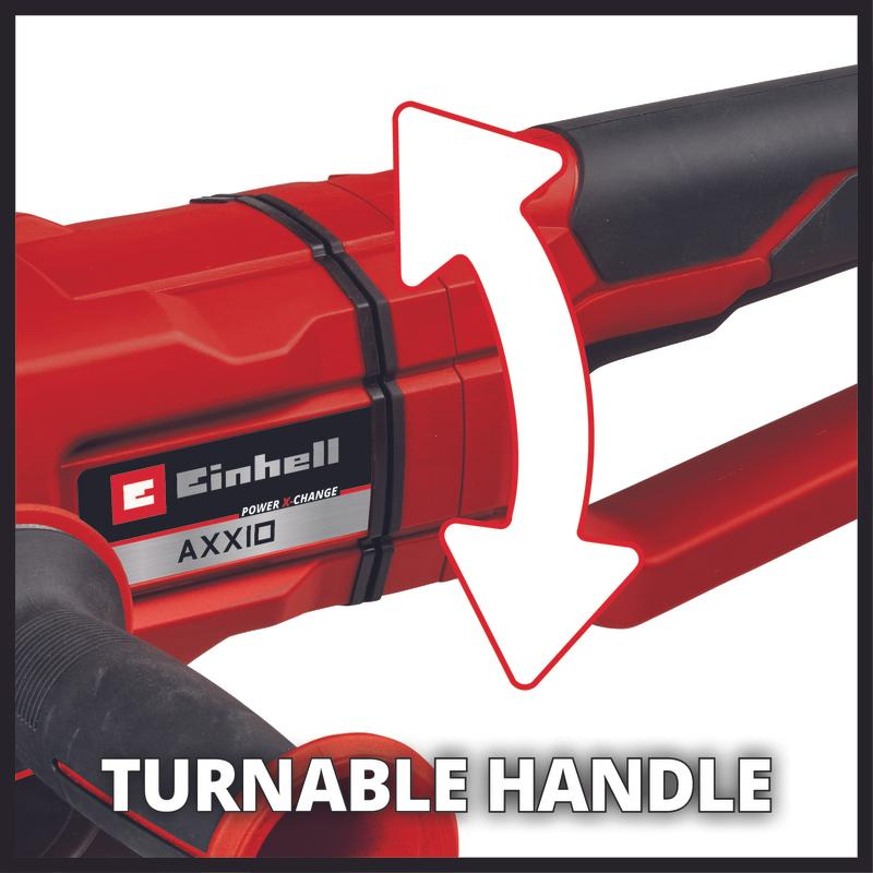Углошлифмашина аккум. Einhell AXXIO 36/230 Q — детальное фото оборудования для СТО на remkola.by