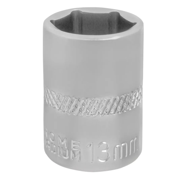 Головка неглубокая короткая торцевая 13мм (6гр.), 1/4'' RockFORCE LIGHT RF LIGHT-52513 — фото товара на remkola.by