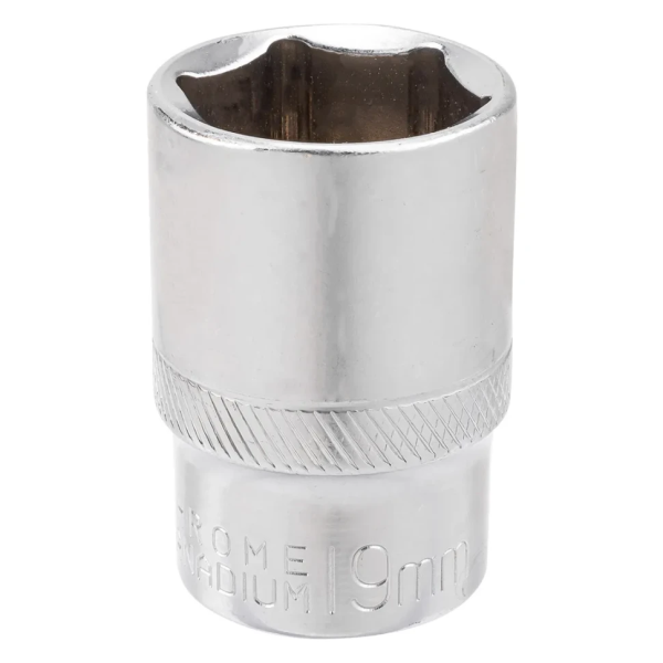 Головка торцевая 19мм (6гр.), 1/2'' RockFORCE LIGHT RF LIGHT-54519 короткая, неглубокая — фото товара на remkola.by