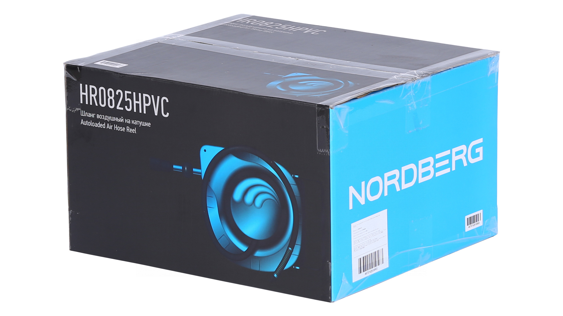 Шланг воздушный на катушке ПВХ Ø 8x12мм 25+1 м (26 м) NORDBERG HR0825HPVC — детальное фото оборудования для СТО на remkola.by