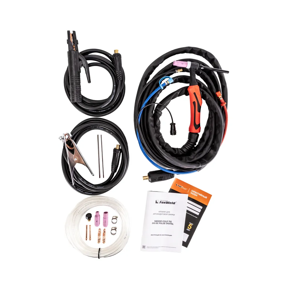 Аппарат аргонодуговой сварки Foxweld SAGGIO COLD TIG 310 DC PULSE DIGITAL — детальное фото оборудования для СТО на remkola.by