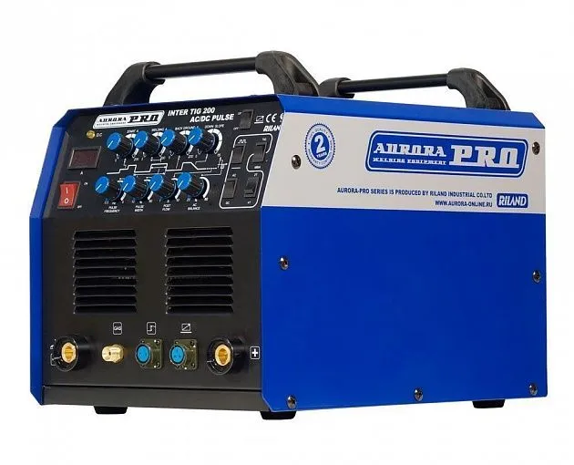 Сварочный инвертор AuroraPRO Inter TIG 200 AC/DC Pulse — детальное фото оборудования для СТО на remkola.by