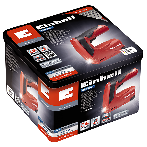 Степлер строительный аккум. Einhell TC-CT 3,6 Li — детальное фото оборудования для СТО на remkola.by