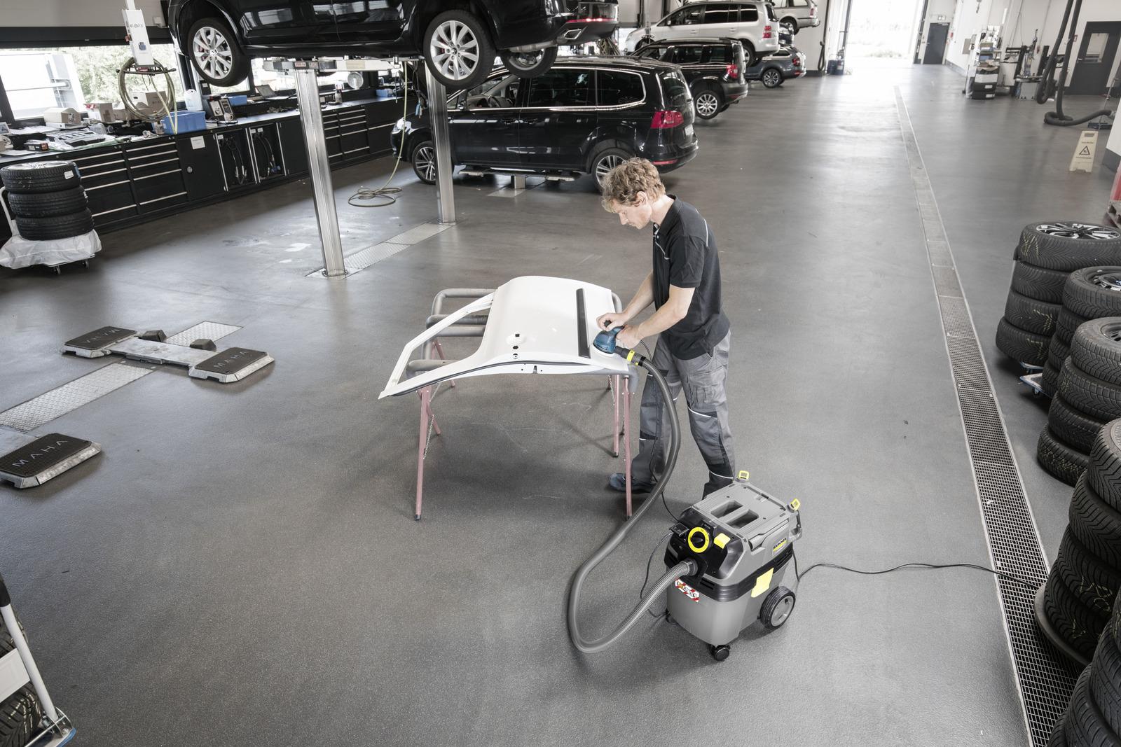 Пылесос сухой и влажной уборки Karcher NT 30/1 Ap Te L — детальное фото оборудования для СТО на remkola.by