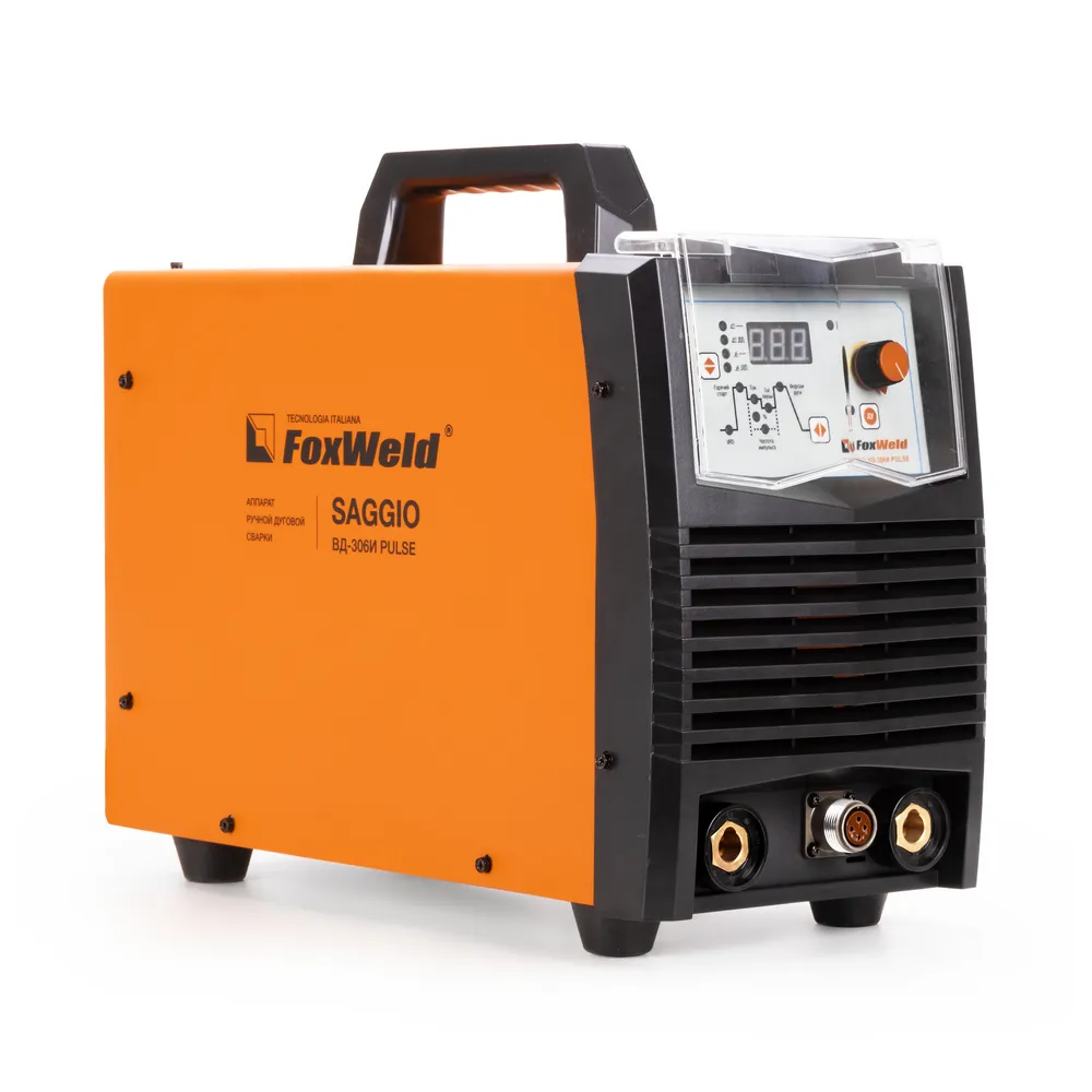 Сварочный аппарат FoxWeld SAGGIO ВД-306И Pulse — детальное фото оборудования для СТО на remkola.by