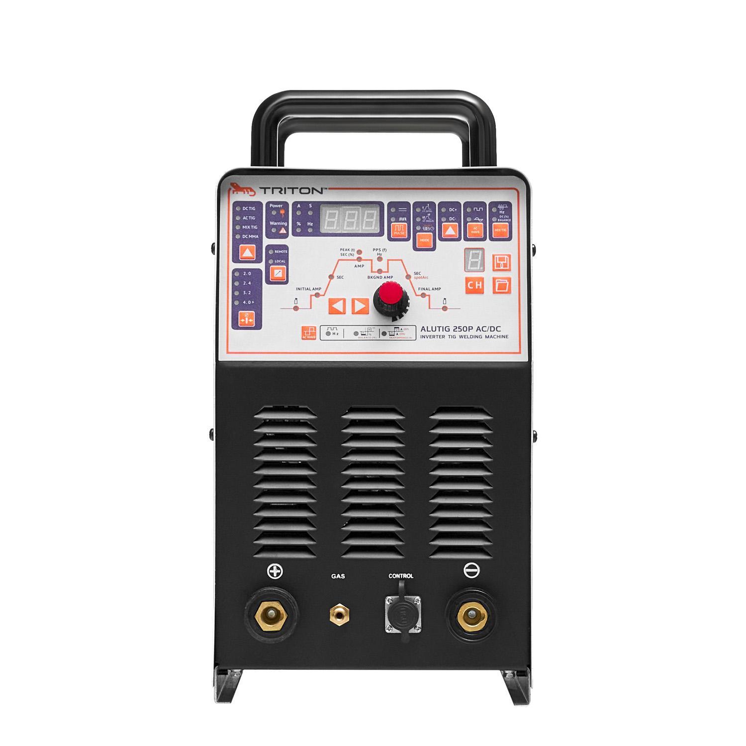 Сварочный инвертор Triton ALUTIG 250Р AC/DC [TTGAC250P] — детальное фото оборудования для СТО на remkola.by