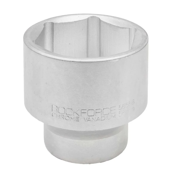Головка торцевая неглубокая короткая 56мм (6гр.), 3/4'' RockFORCE RF-56556 — фото товара на remkola.by