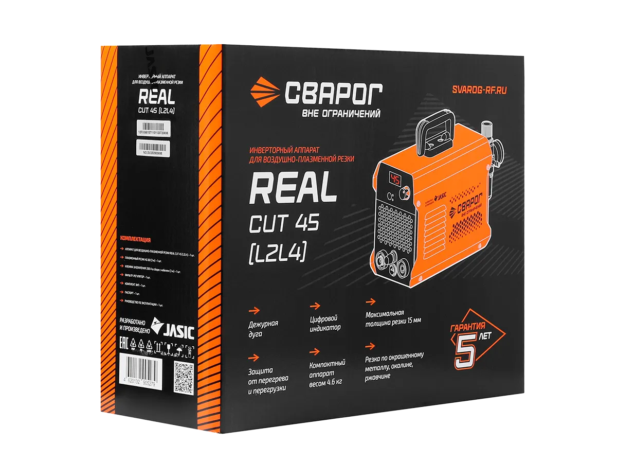 Аппарат плазменной резки Сварог REAL CUT 45 (L2L4) — детальное фото оборудования для СТО на remkola.by