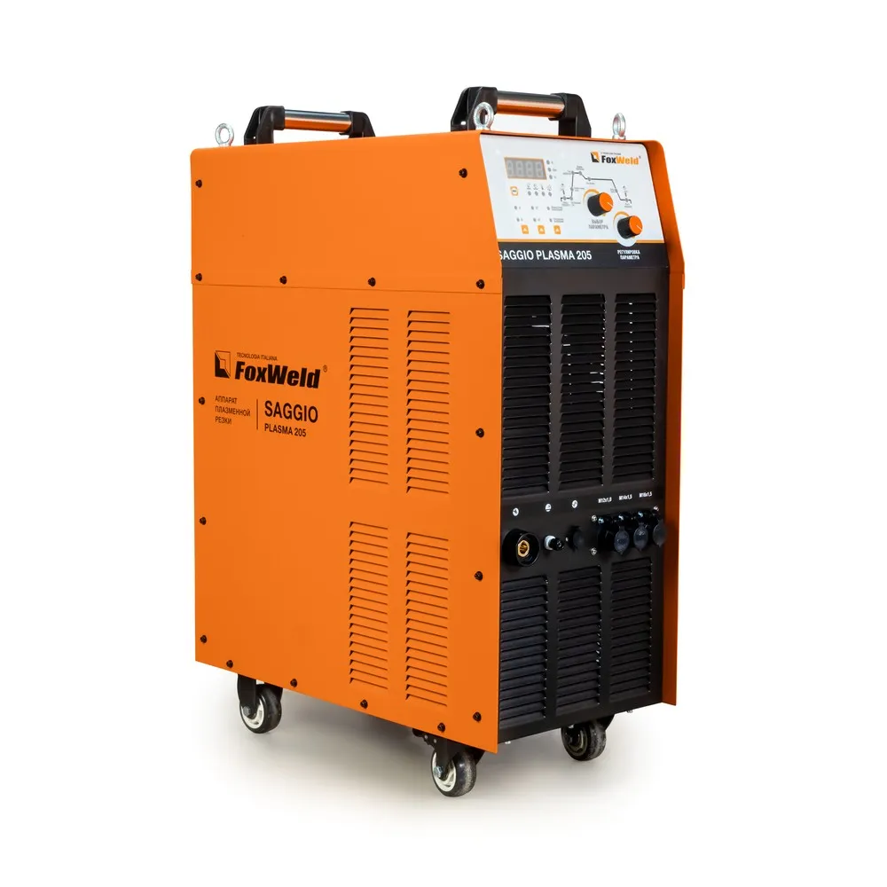 Аппарат плазменной резки FoxWeld SAGGIO PLASMA 205 — детальное фото оборудования для СТО на remkola.by