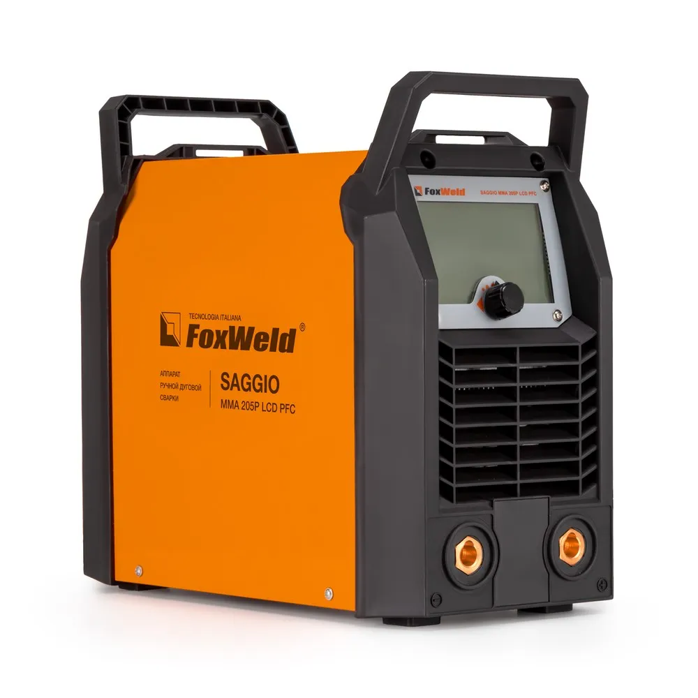 Сварочный аппарат FoxWeld SAGGIO MMA 205P LCD PFC  1016 — детальное фото оборудования для СТО на remkola.by
