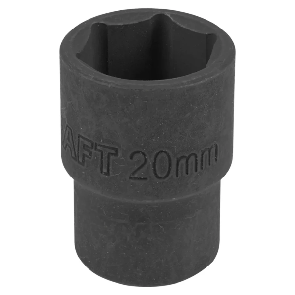 Головка торцевая 20мм (6гр.), 1/2'' FORCEKRAFT FK-44520K короткая, неглубокая — фото товара на remkola.by