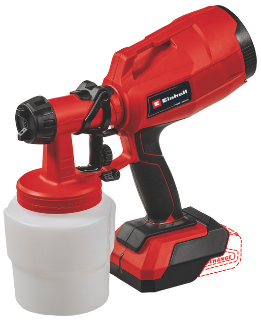 Краскопульт аккум. Einhell TC-SY 18/60 Li-Solo — детальное фото оборудования для СТО на remkola.by