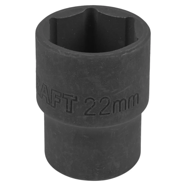 Головка торцевая 22мм (6гр.), 1/2'' FORCEKRAFT FK-44522K короткая, неглубокая — фото товара на remkola.by