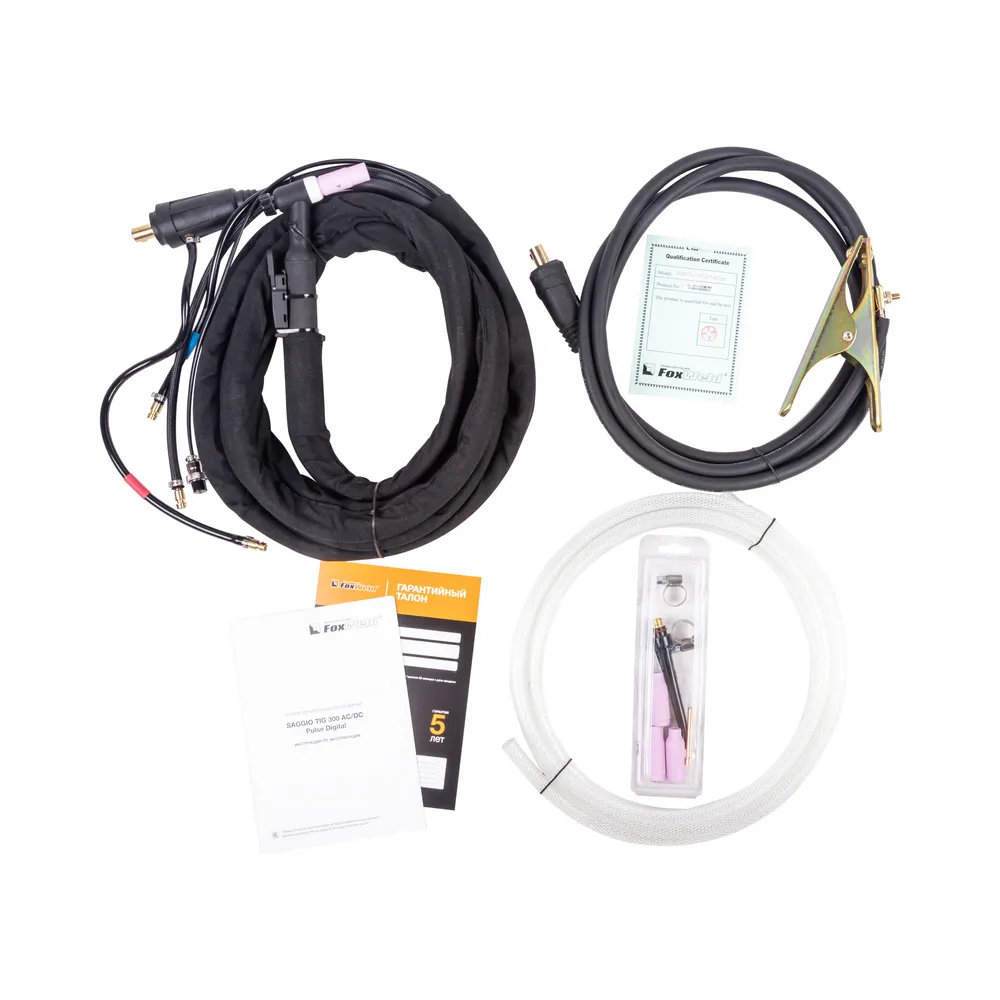 Аппарат аргонодуговой сварки Foxweld SAGGIO TIG 300 AC/DC Pulse Digital — детальное фото оборудования для СТО на remkola.by