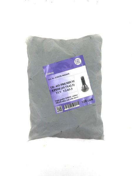 Вентиль бескамерный TR 415 PREMIUM EPDM (11.3*42,5) TUV V2-03-3 100шт, ESBerg — фото товара на remkola.by