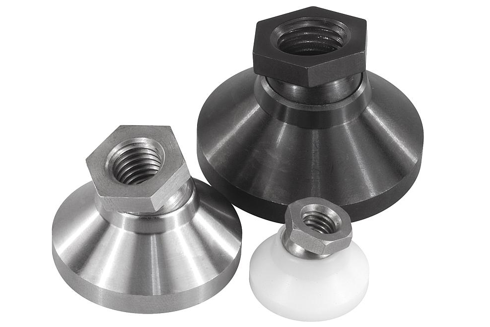 K0395 Опоры шарнирные со внутренней резьбой, 15°