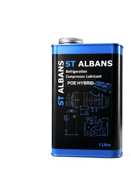 Масло компрессорное для кондиционерных установок POE HYBRID (1L), ST ALBANS — фото товара на remkola.by