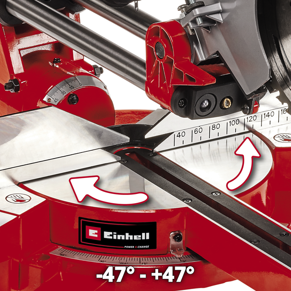 Пила торцовочная аккум. Einhell TE-SM 36/210 Li - Solo — детальное фото оборудования для СТО на remkola.by