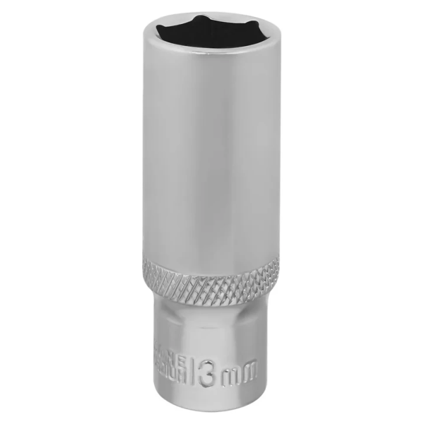 Головка глубокая торцевая 13мм (6гр.), 1/4'' RockFORCE LIGHT RF LIGHT-5255013 — фото товара на remkola.by
