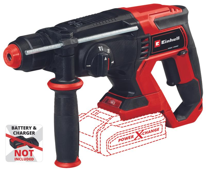 Перфоратор аккум. Einhell TE-HD 18/20 Li - Solo — детальное фото оборудования для СТО на remkola.by