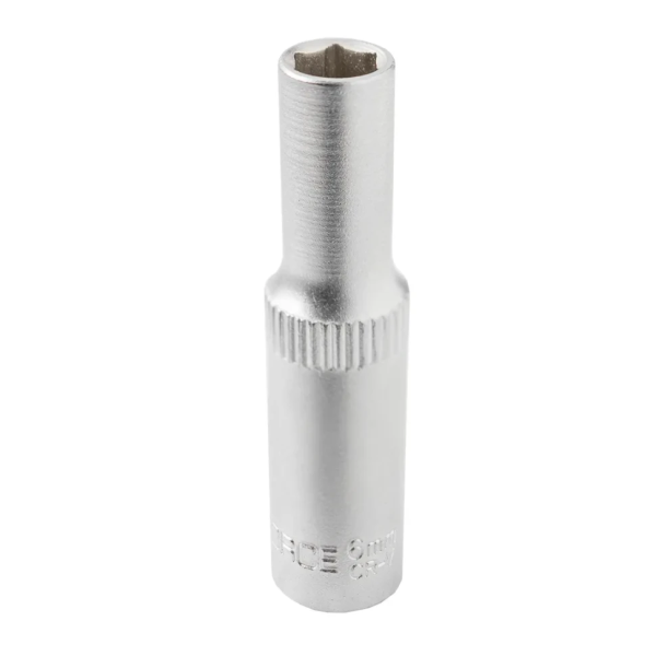 Головка глубокая торцевая 6мм (6гр.), 1/4'' RockFORCE RF-5255006 — фото товара на remkola.by