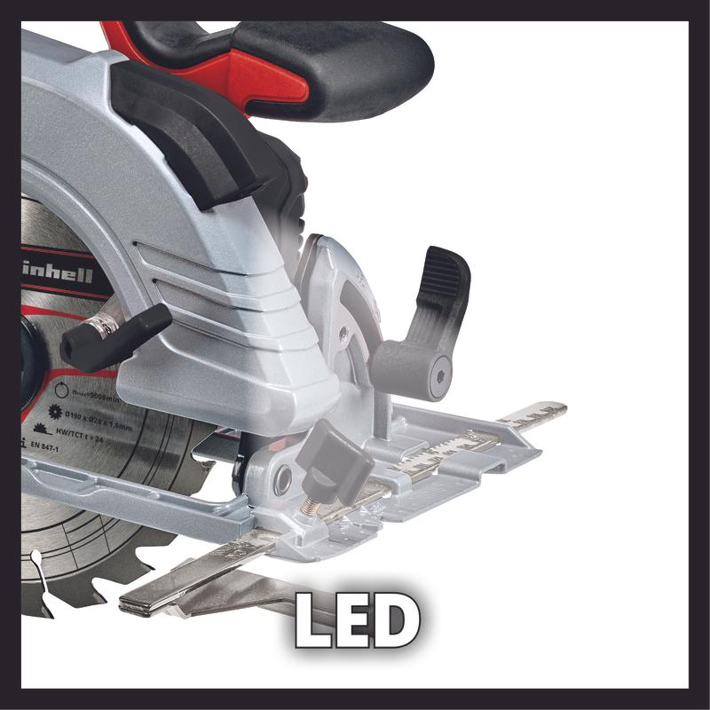 Пила циркулярная аккум. Einhell TP-CS 18/190 Li BL - Solo — детальное фото оборудования для СТО на remkola.by