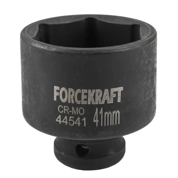 Головка ударная торцевая 41мм (6гр.), 1/2'' FORCEKRAFT FK-44541 неглубокая — фото товара на remkola.by