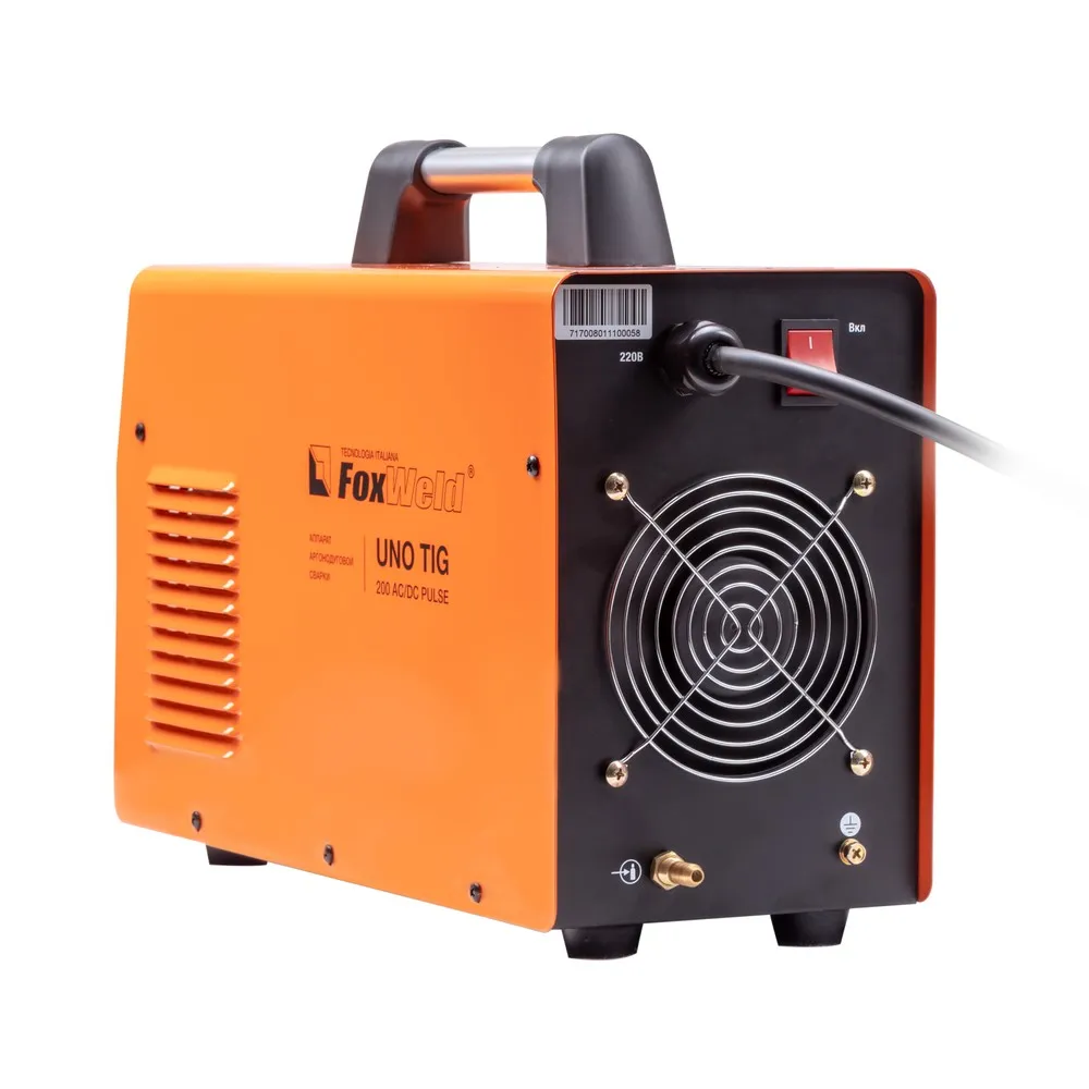 Аппарат аргонодуговой сварки Foxweld UNO TIG 200 AC/DC PULSE — детальное фото оборудования для СТО на remkola.by