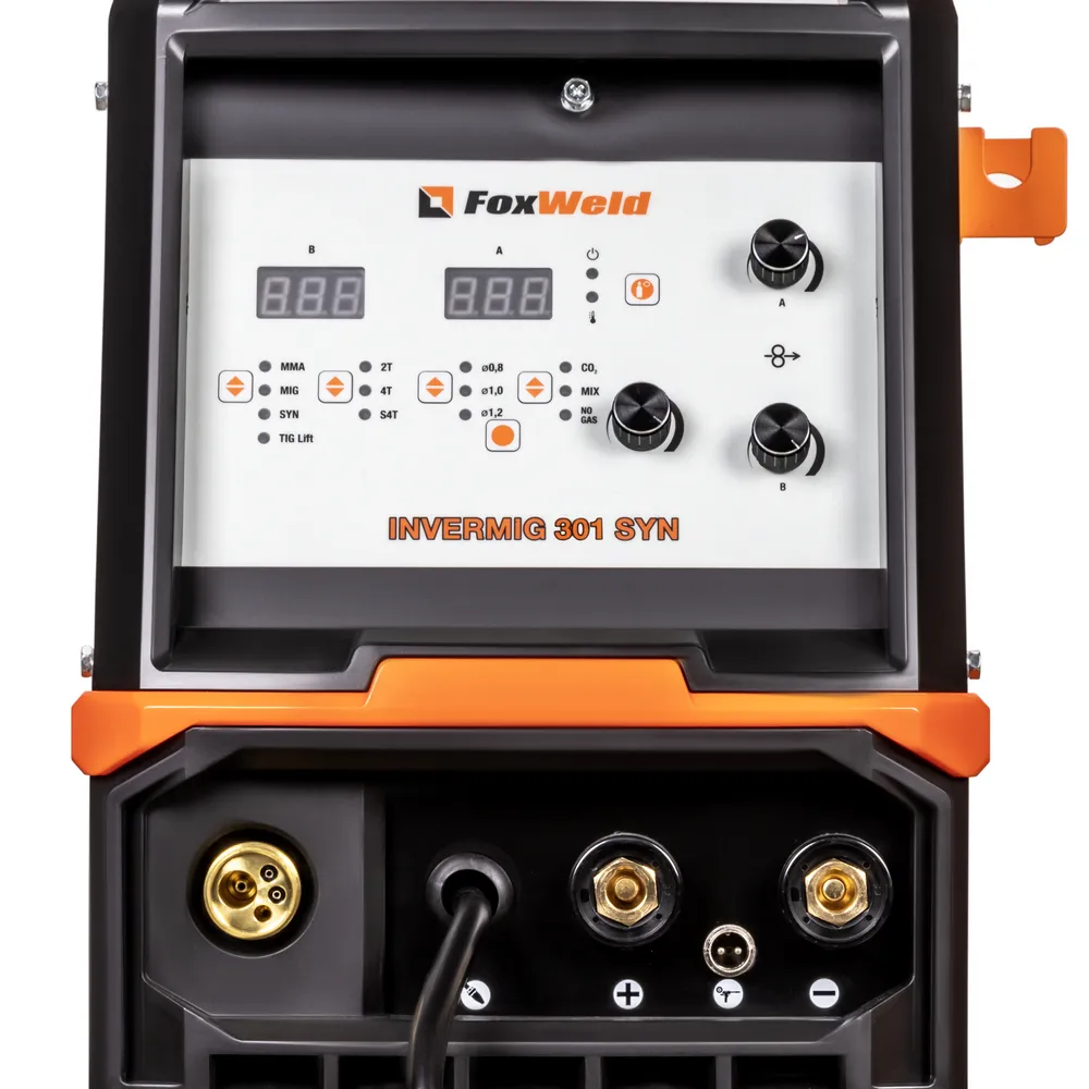 Сварочный полуавтомат Foxweld INVERMIG 301 SYN — детальное фото оборудования для СТО на remkola.by
