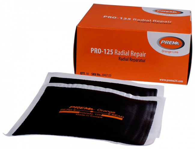 Пластырь радиальный  PRO-125 125х115мм, 3 слоя корда Prema GmBl