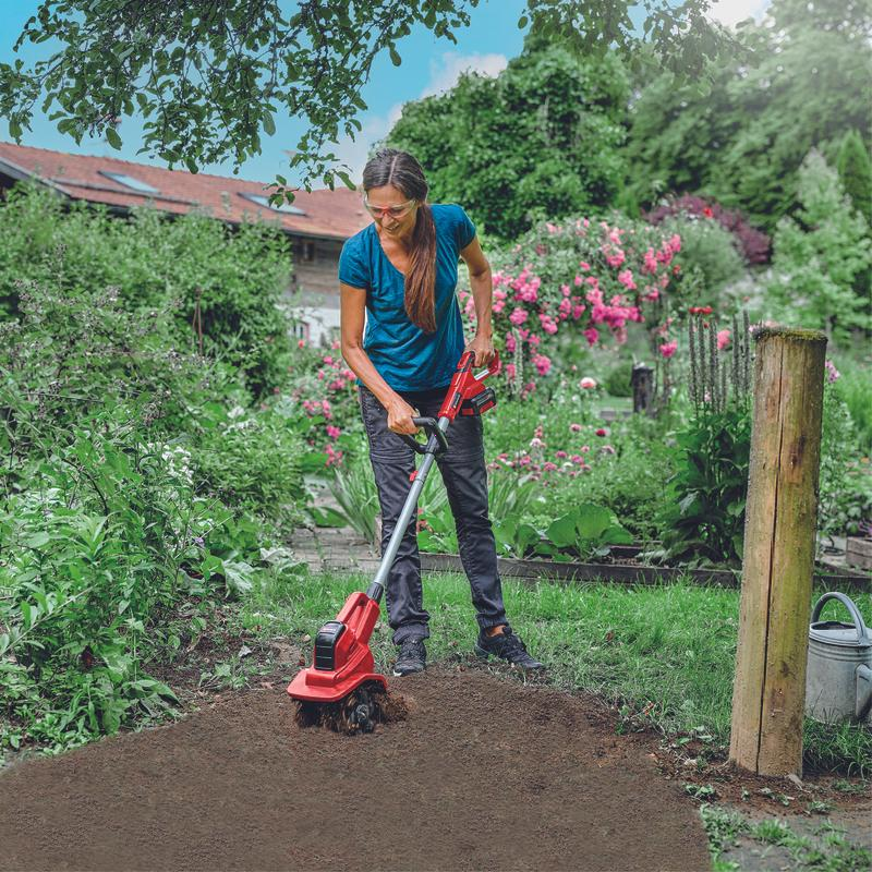 Культиватор аккум. Einhell GE-CR 18/20 Li E - Solo — детальное фото оборудования для СТО на remkola.by
