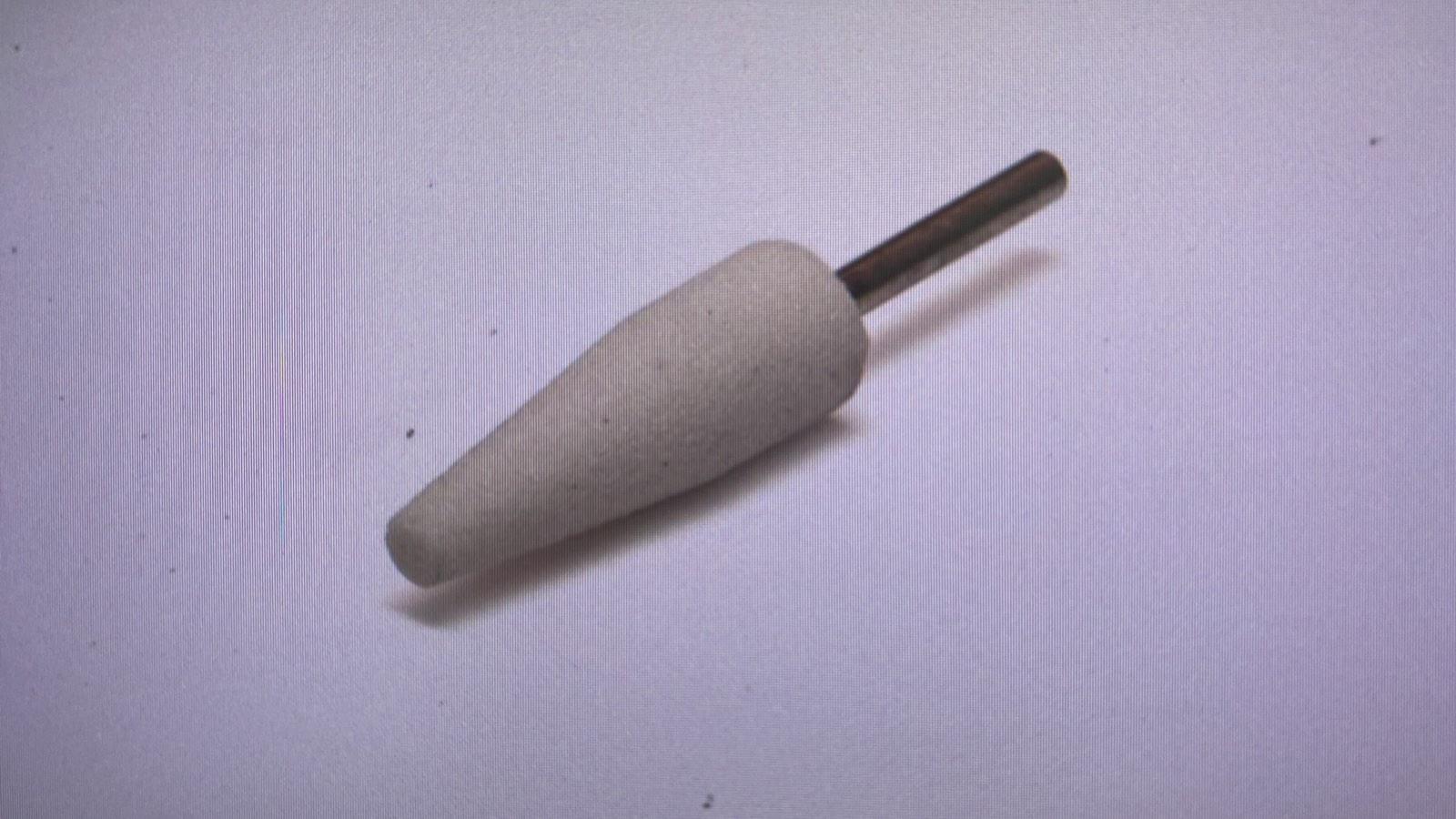 Конус шлифовальный д.14х45мм (камень, средний)