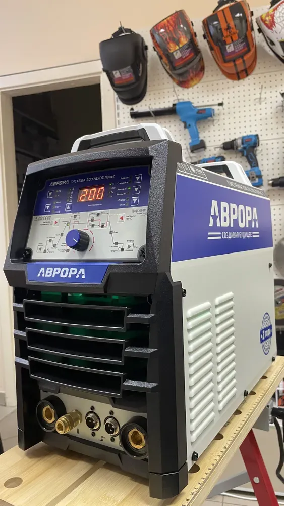 Сварочный инвертор Аврора Система 200 AC/DC ПУЛЬС v2.2 — детальное фото оборудования для СТО на remkola.by