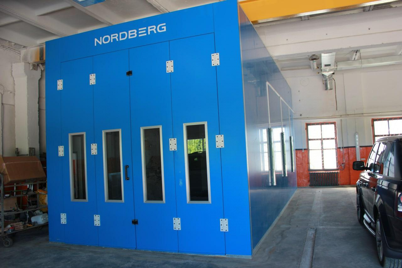 Окрасочно-сушильная камера NORDBERG INDUSTRIAL — детальное фото оборудования для СТО на remkola.by