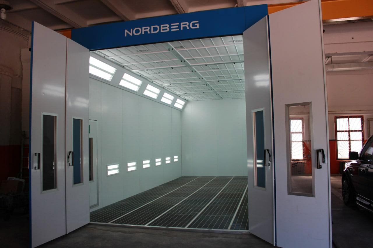 Окрасочно-сушильная камера NORDBERG INDUSTRIAL — детальное фото оборудования для СТО на remkola.by