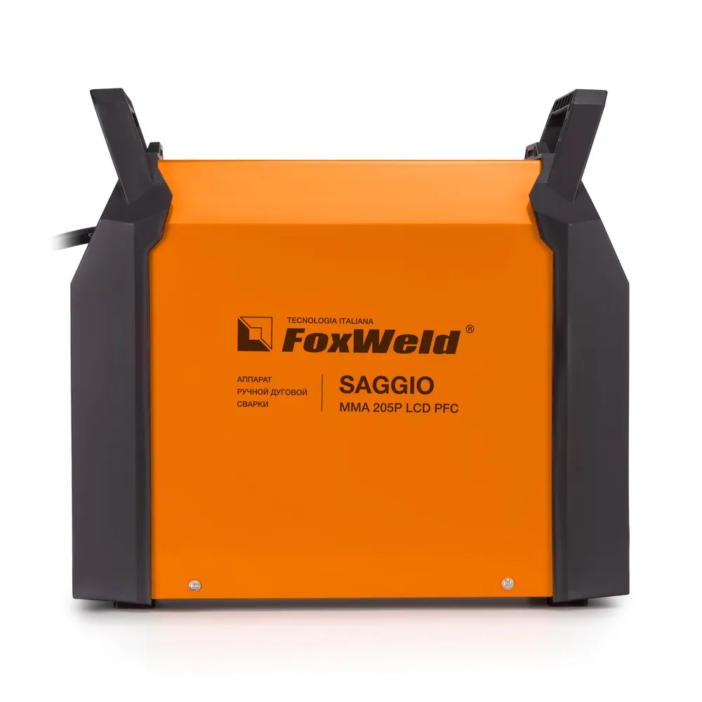 Сварочный аппарат FoxWeld SAGGIO MMA 205P LCD PFC  1016 — детальное фото оборудования для СТО на remkola.by