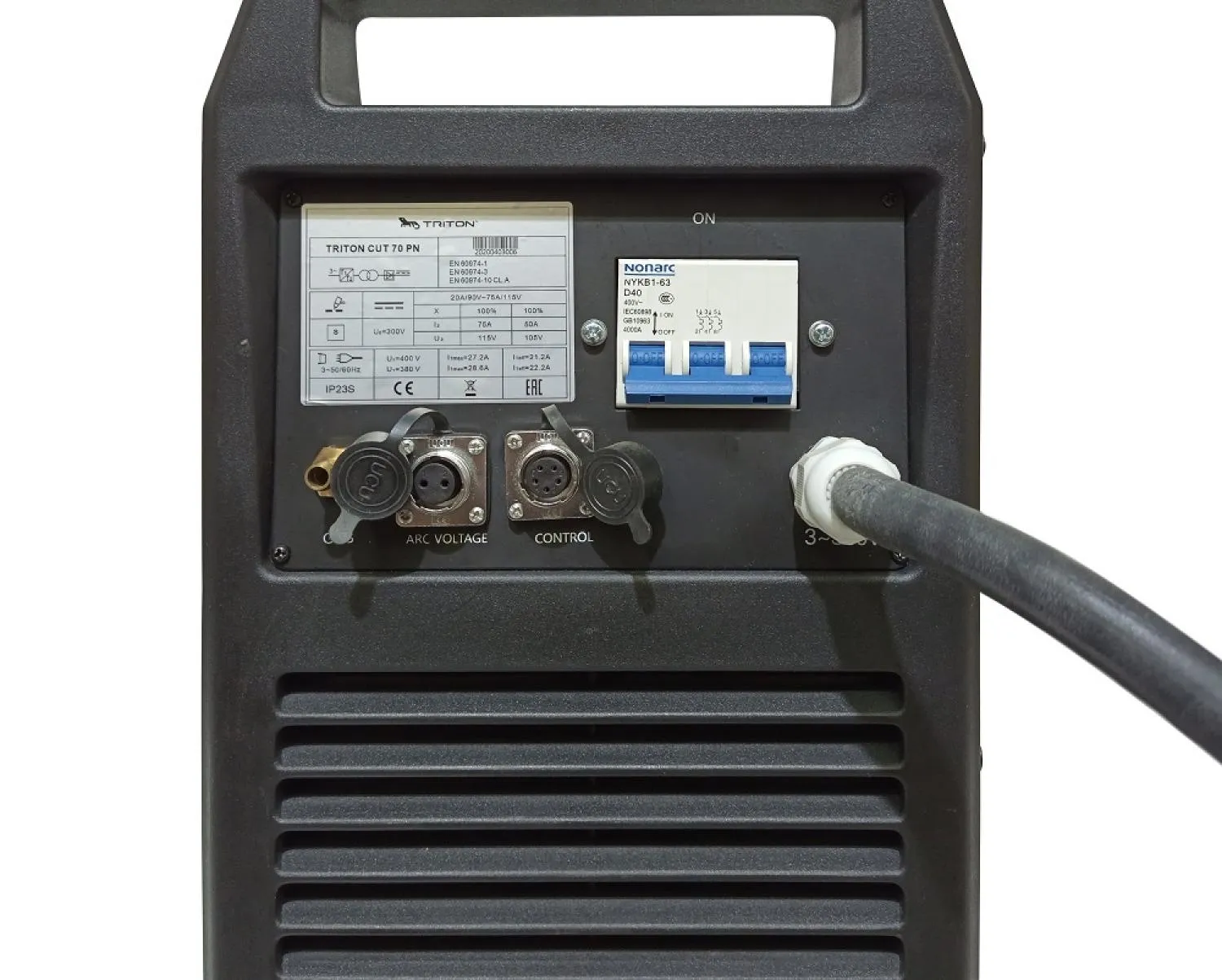 Аппарат плазменной резки Triton CUT 70 PN [TCT70PN] — детальное фото оборудования для СТО на remkola.by