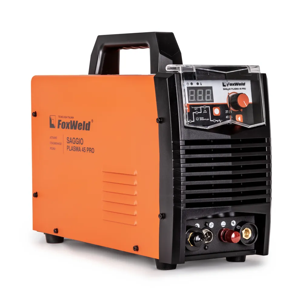 Аппарат плазменной резки FOXWELD SAGGIO PLASMA 45 PRO — детальное фото оборудования для СТО на remkola.by