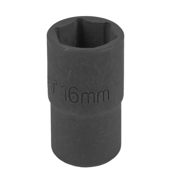 Головка торцевая 16мм (6гр.), 1/2'' FORCEKRAFT FK-44516K короткая, неглубокая — фото товара на remkola.by