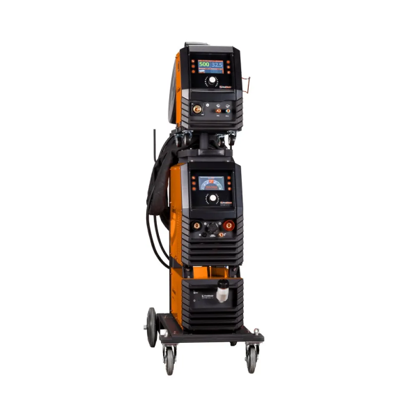 Сварочный полуавтомат FOXPOWER MIG 500 DP LCD с БЖО и тележкой FoxWeld 1507 — фото товара на remkola.by