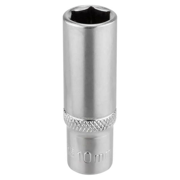 Головка глубокая торцевая 10мм (6гр.), 1/4'' RockFORCE LIGHT RF LIGHT-5255010 — фото товара на remkola.by