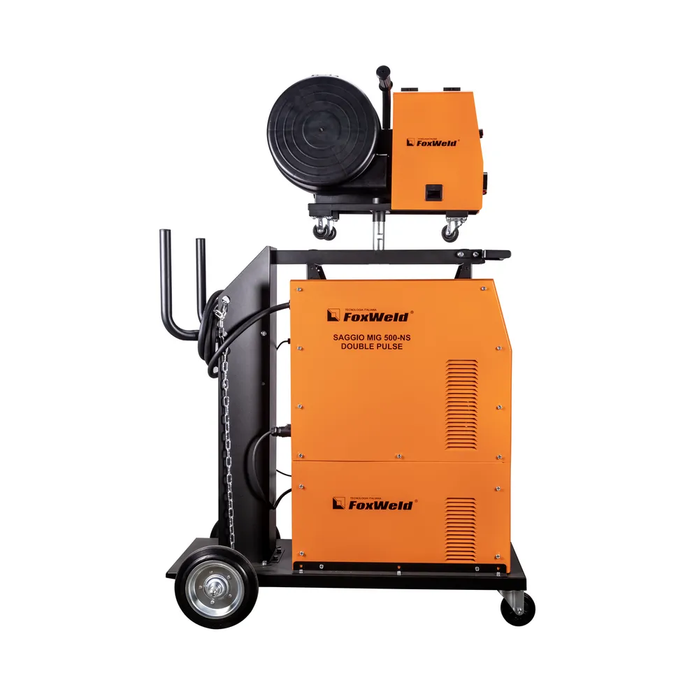 Сварочный полуавтомат FOXWELD SAGGIO MIG 500-NS DOUBLE PULSE — детальное фото оборудования для СТО на remkola.by