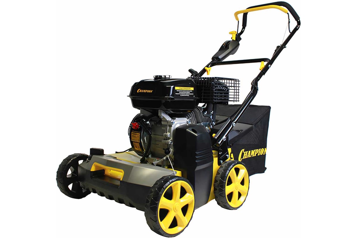 Скарификатор бензиновый CHAMPION GSC5140 (5,15 кВт, 400 мм, 45л, 39 кг, 2в1) — детальное фото оборудования для СТО на remkola.by