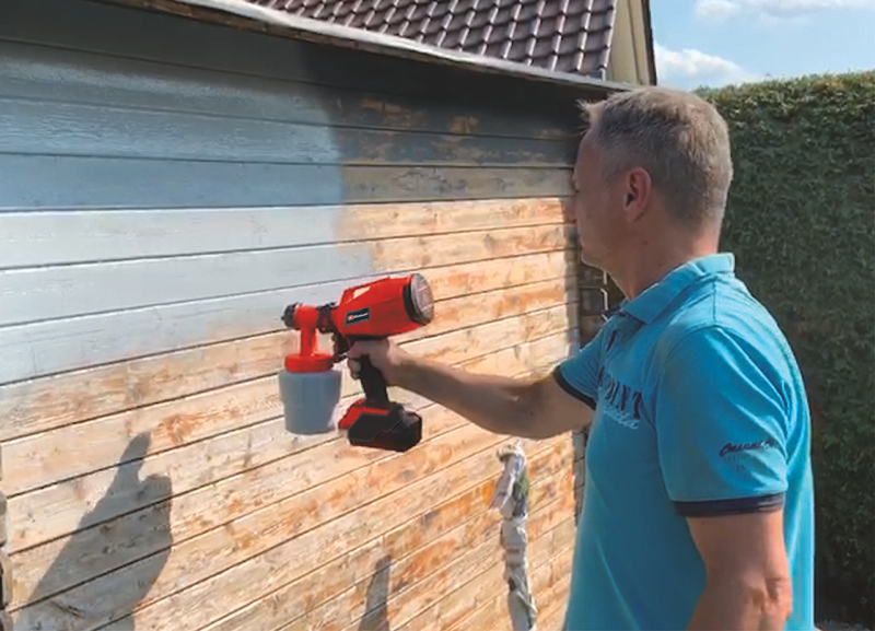 Краскопульт аккум. Einhell TC-SY 18/60 Li-Solo — детальное фото оборудования для СТО на remkola.by