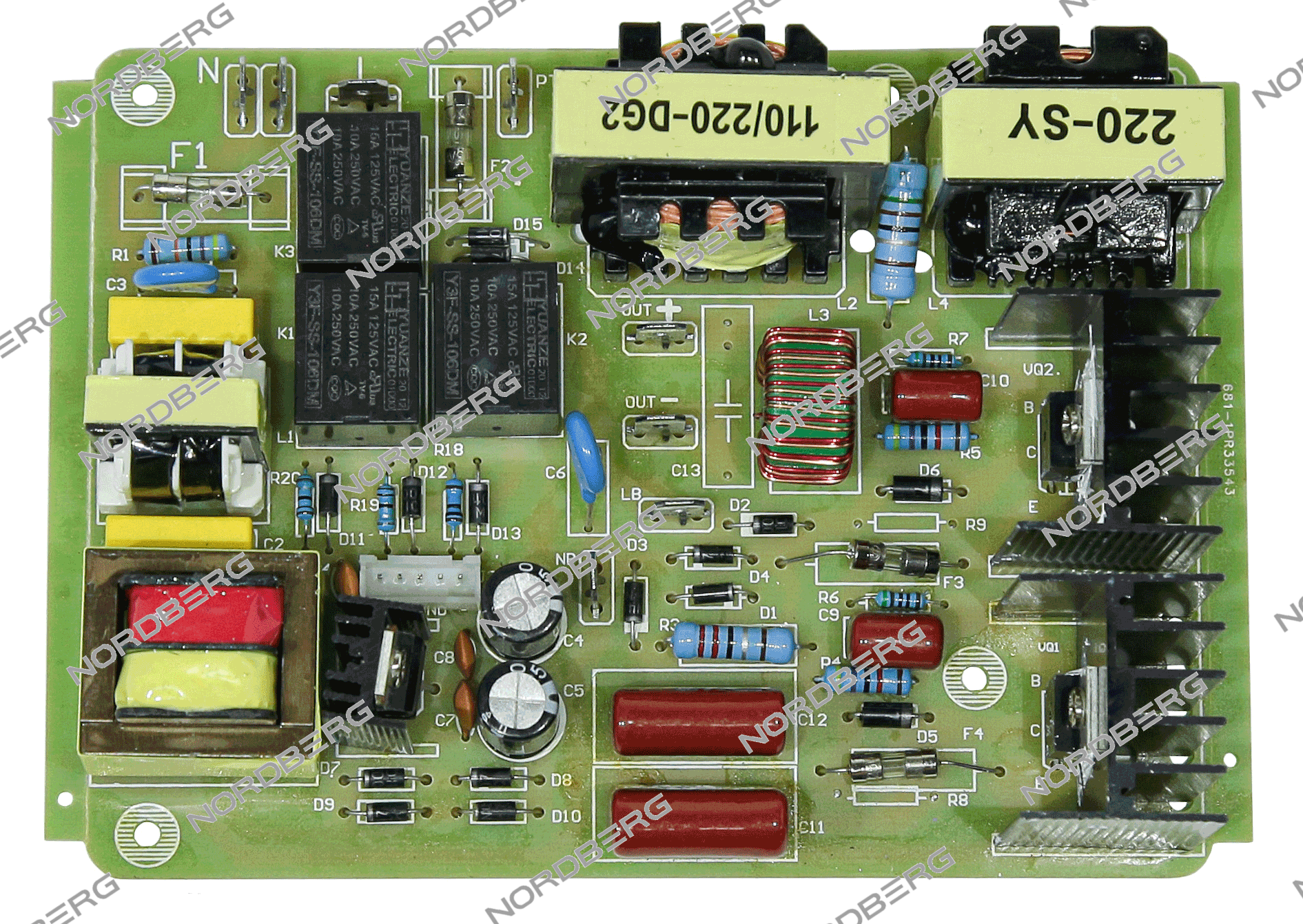 Плата DG2_TD для NU32D/NU100D